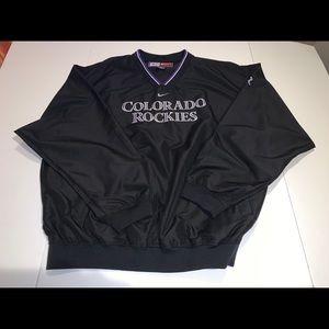 NIKE Colorado Rockies PULL OVER JACKET XL